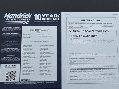 Used 2023 GMC Yukon SLT w/ SLT Premium Package image 42