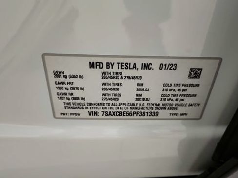 Used 2023 Tesla Model X AWD/4WD image 83