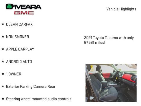 Used 2021 Toyota Tacoma SR5 AWD/4WD image 6