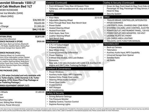 Used 2019 Chevrolet Silverado 1500 LT w/ Texas Edition RWD image 26