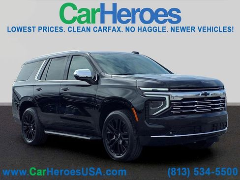 Used 2025 Chevrolet Tahoe Premier AWD/4WD image 1