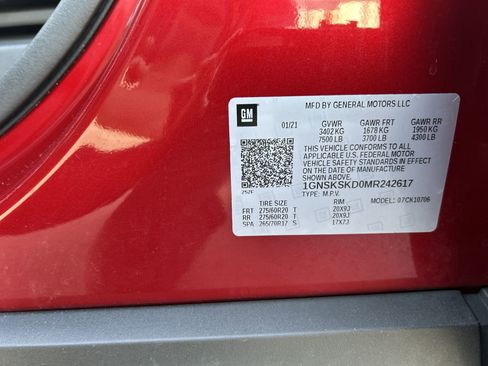 Used 2021 Chevrolet Tahoe Premier w/ Max Trailering Package image 29