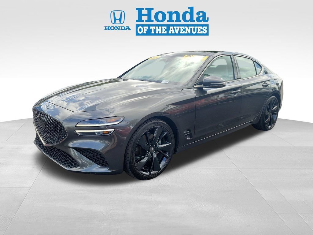 Used 2023 Genesis G70 2.0T w/ Sport Prestige Package RWD image 2