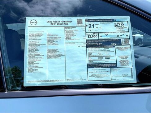 New 2026 Nissan Pathfinder Rock Creek AWD/4WD image 12