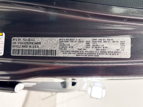 Used 2022 Jeep Wrangler Unlimited Sport w/ Sun And Sound Package image 35