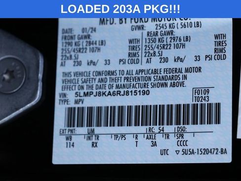 Used 2024 Lincoln Nautilus Reserve w/ Equipment Group 203A AWD/4WD image 31