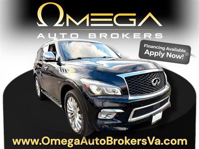 Used 2017 INFINITI QX80 4WD w/ Deluxe Technology Package
