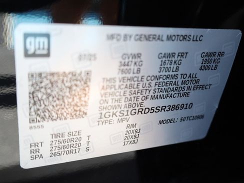 Used 2025 GMC Yukon XL Elevation RWD image 20