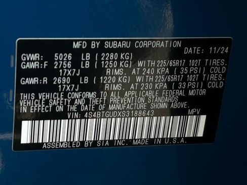 Used 2025 Subaru Outback Wilderness image 9