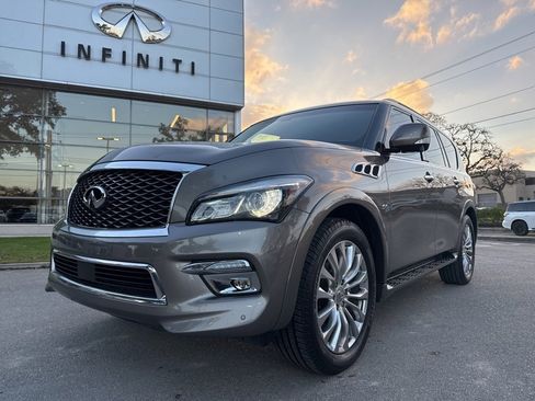 Used 2016 INFINITI QX80 Luxe w/ 22" Wheel Package image 1