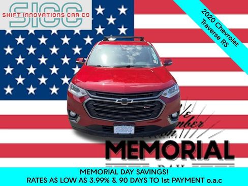 Used 2020 Chevrolet Traverse RS w/ LPO, 'HIT The Road' Package AWD/4WD image 2