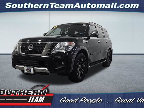 Used 2017 Nissan Armada Platinum w/ Captain Seat Package AWD/4WD image 1