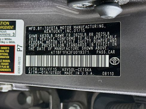 Used 2015 Toyota Camry SE image 12