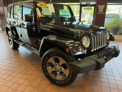 Used 2016 Jeep Wrangler Unlimited Sahara w/ Max Tow Package
