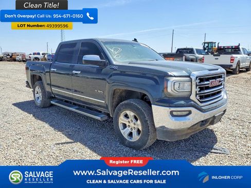 Used 2017 GMC Sierra 1500 SLT w/ Texas SLT Premium Package AWD/4WD image 5