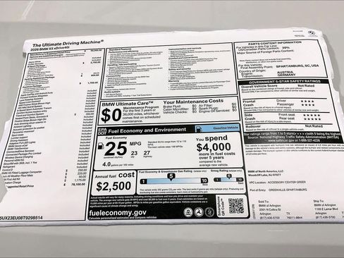 New 2026 BMW X5 xDrive40i w/ M Sport Package image 19