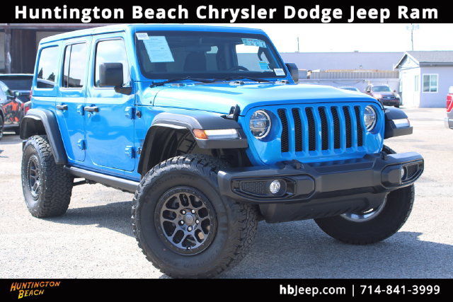 Used 2022 Jeep Wrangler Unlimited Sport w/ Xtreme Recon 35" Tire Package AWD/4WD image 1