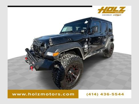 Used 2021 Jeep Wrangler Unlimited Sport image 1