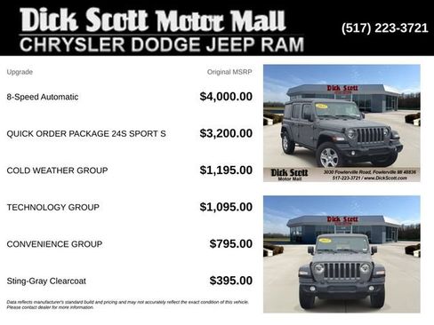 Used 2022 Jeep Wrangler Unlimited Sport AWD/4WD image 5