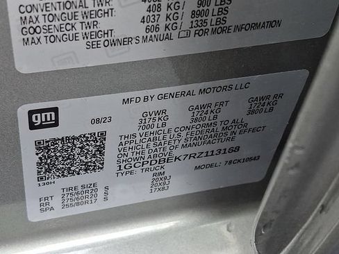 Used 2024 Chevrolet Silverado 1500 Custom AWD/4WD image 26