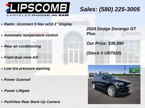 Used 2024 Dodge Durango GT image 10