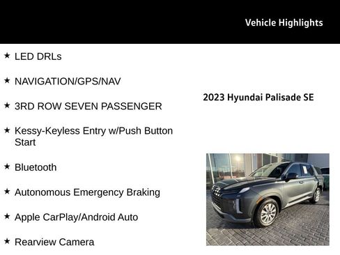 Used 2023 Hyundai Palisade SE image 27