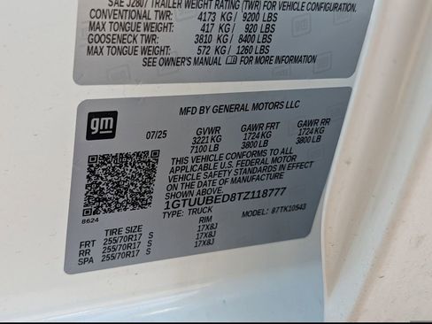 New 2026 GMC Sierra 1500 SLE AWD/4WD image 11