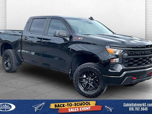 Used 2024 Chevrolet Silverado 1500 Custom Trail Boss AWD/4WD image 1