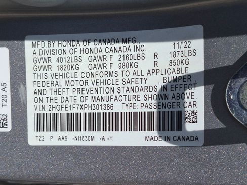 Used 2023 Honda Civic EX image 33