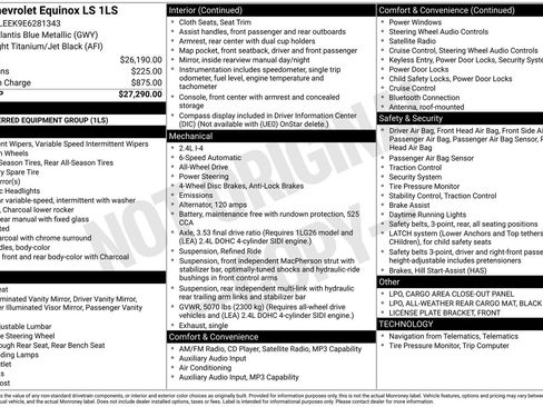 Used 2014 Chevrolet Equinox LS image 8