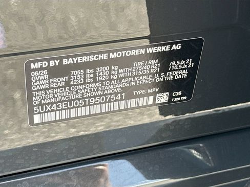 New 2026 BMW X5 xDrive50e w/ M Sport Package AWD/4WD image 43