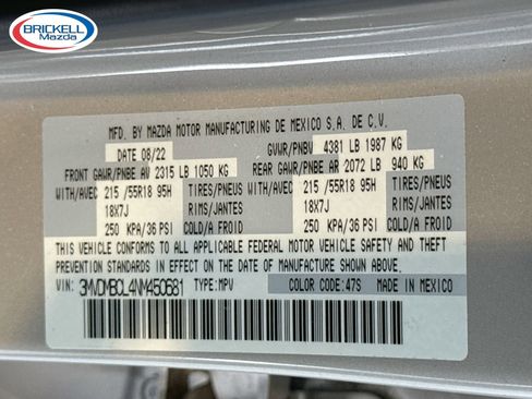 Certified 2022 MAZDA CX-30 AWD 2.5 S w/ Preferred Package image 43