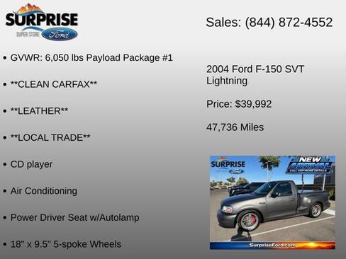 Used 2004 Ford F150 Lightning RWD image 6