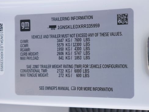 New 2024 Chevrolet Tahoe 4WD w/ Remote Keyless Entry Package image 32