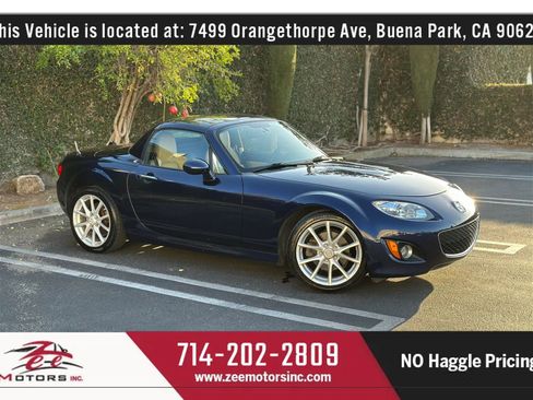 Used 2010 MAZDA MX-5 Miata Grand Touring w/ Premium Pkg RWD image 2