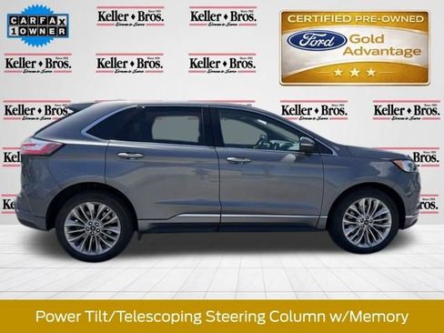 Certified 2021 Ford Edge Titanium w/ Equipment Group 301A AWD/4WD image 9