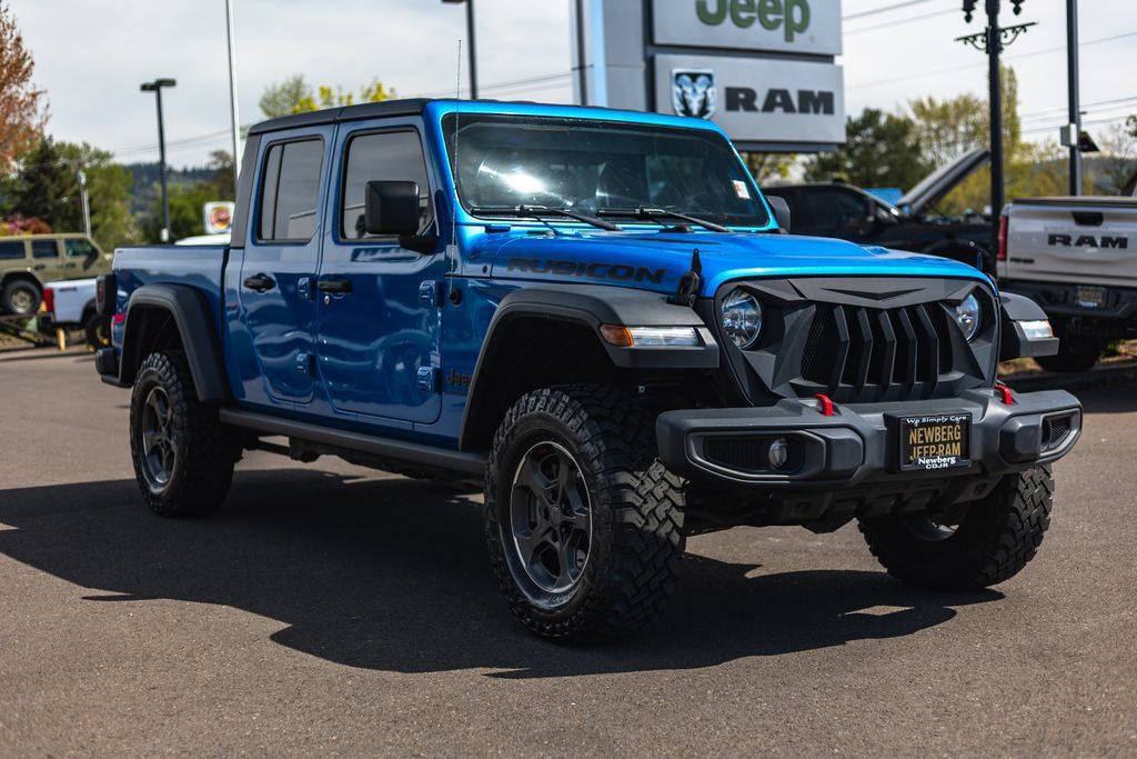 Used 2020 Jeep Gladiator Rubicon w/ Trailer Tow Package AWD/4WD image 8