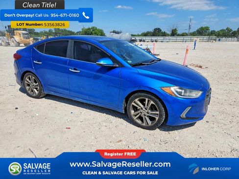 Used 2017 Hyundai Elantra Limited w/ Limited Tech Package 04 FWD image 5
