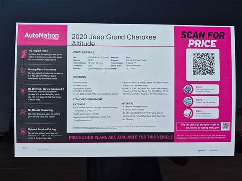 Used 2020 Jeep Grand Cherokee Altitude AWD/4WD image 24