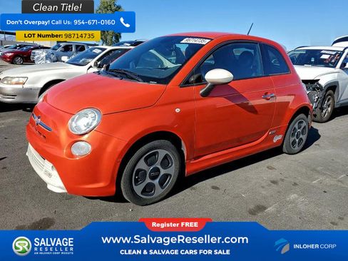 Used 2013 FIAT 500 e image 1