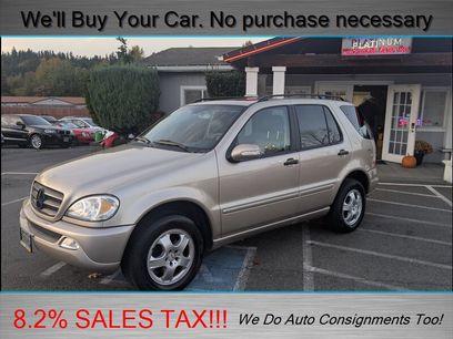 Used 2002 Mercedes-Benz ML 320 4MATIC