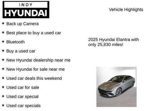 Used 2025 Hyundai Elantra SEL image 7
