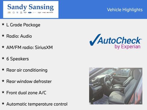 Used 2022 Toyota Highlander L FWD image 7
