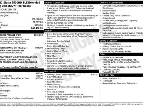 Used 2012 GMC Sierra 2500 SLE w/ SLE Preferred Package image 17