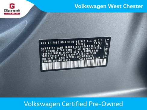Certified 2024 Volkswagen Jetta SEL FWD image 16