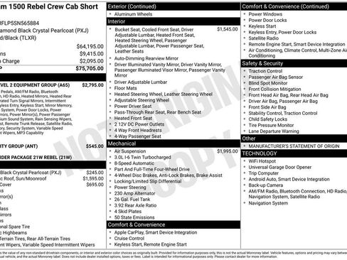 Used 2025 RAM 1500 Rebel w/ Rebel Level 2 Equipment Group AWD/4WD image 9