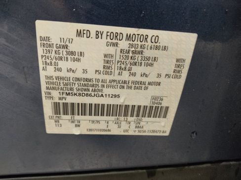 Used 2018 Ford Explorer XLT AWD/4WD image 33