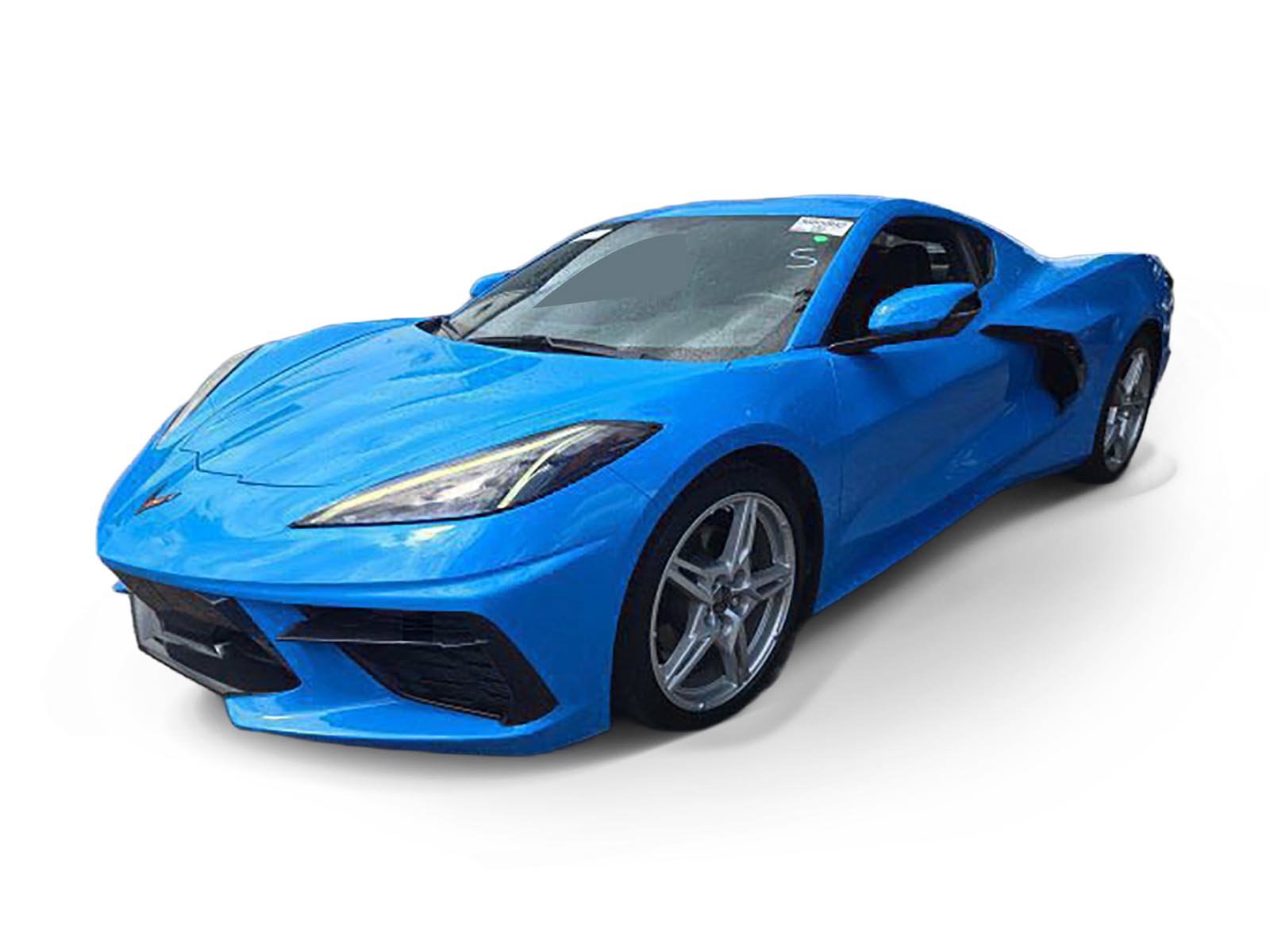 Used 2021 Chevrolet Corvette Stingray Coupe w/ Body-Color Dual Roof Package RWD image 1