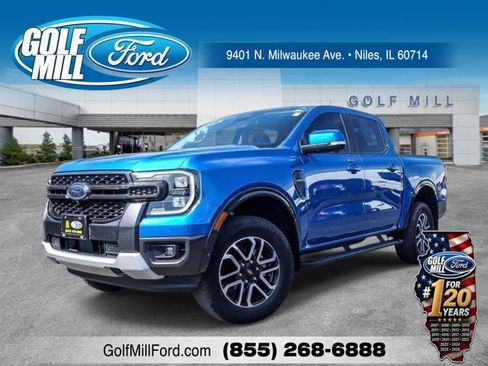 Certified 2024 Ford Ranger Lariat w/ Advanced Towing Package AWD/4WD image 1