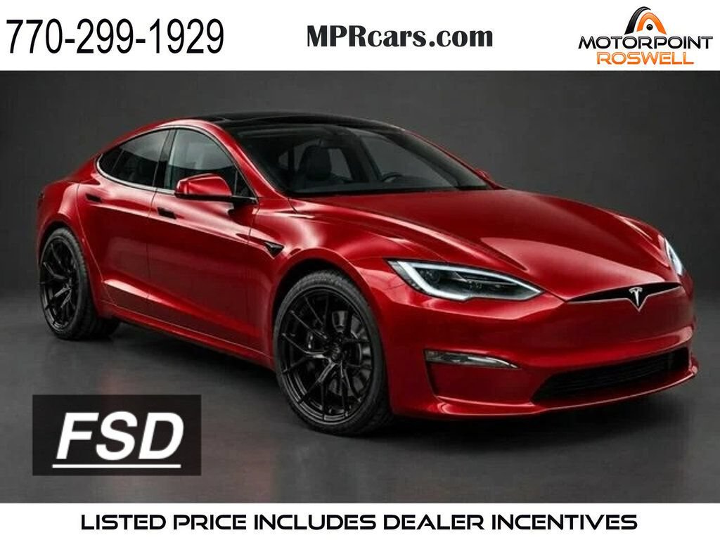 Used 2024 Tesla Model S AWD/4WD image 1